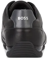 Boss by Hugo Men's Saturn Low-Profile Leather Sneaker