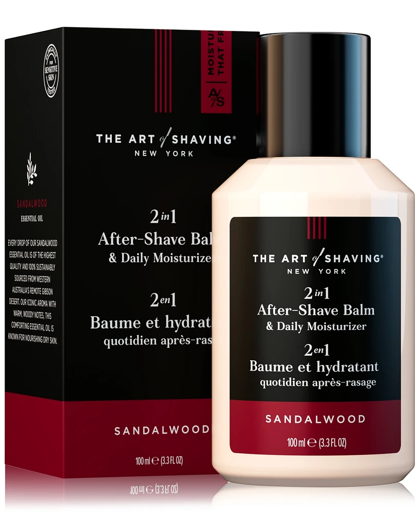 The Art of Shaving Sandalwood After-Shave Balm, 3.3 oz