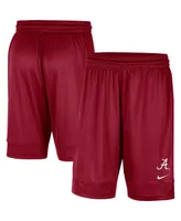 Men's Nike Crimson Alabama Tide Fast Break Team Performance Shorts