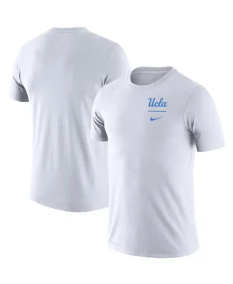 Men's Nike White Ucla Bruins Logo Stack Legend Performance T-shirt