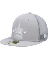 Men's New Era Gray Washington Nationals 2023 On-Field Batting Practice 59FIFTY Fitted Hat