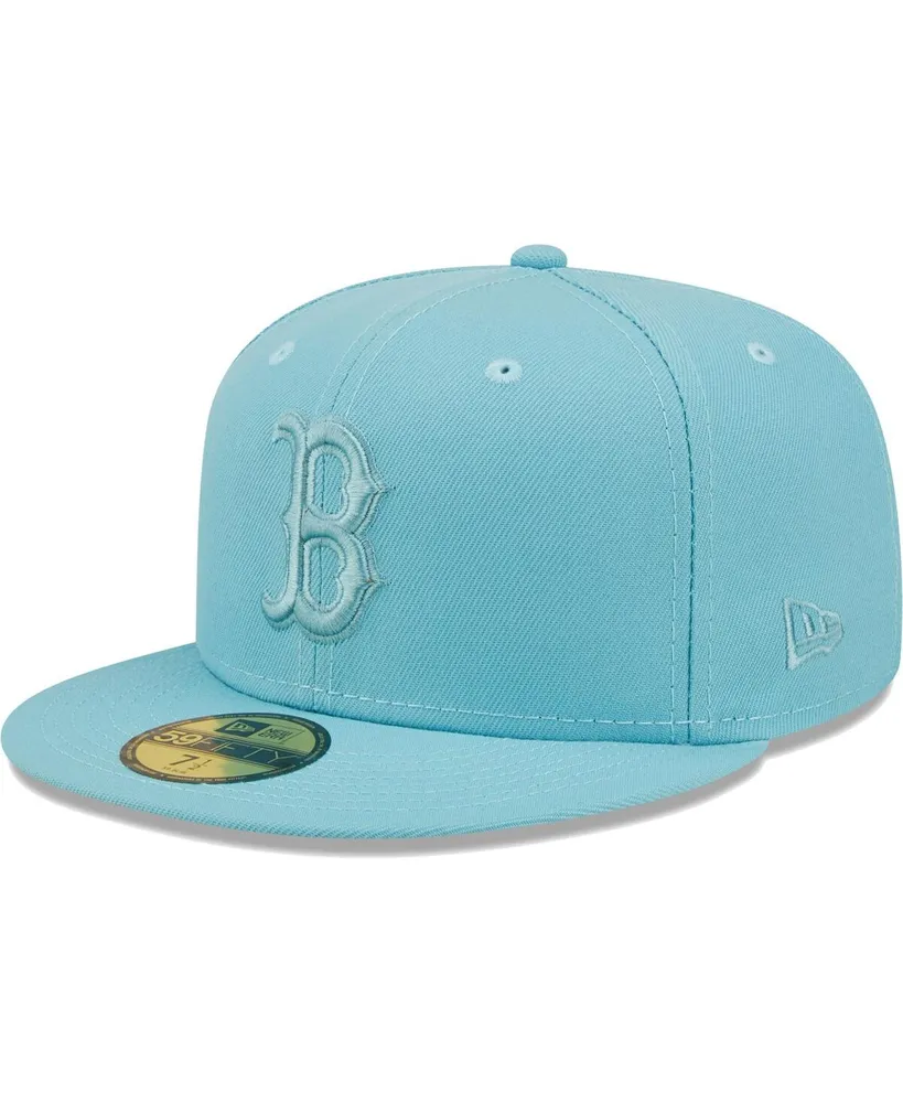 Men's New Era Light Blue Boston Red Sox Color Pack 59FIFTY Fitted Hat