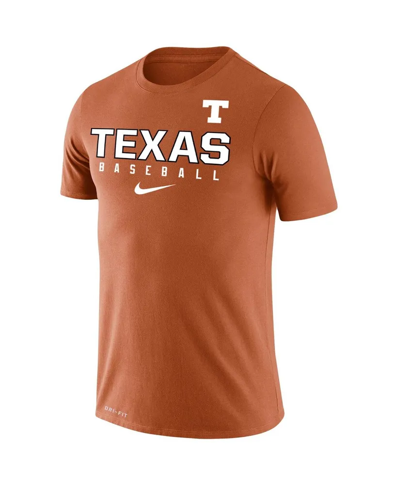 Men's Nike Texas Orange Texas Longhorns Baseball Legend Performance T-shirt