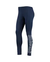 Women's G-iii 4Her by Carl Banks Navy Milwaukee Brewers Stadium Leggings