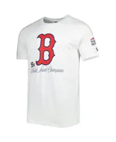 Men's New Era White Boston Red Sox Historical Championship T-shirt