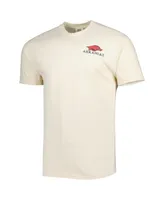 Men's Cream Arkansas Razorbacks Hyperlocal T-shirt