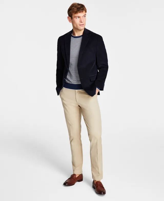 Michael Kors Men's Navy Classic Fit Stretch Performance Short Blazer –  COUTUREPOINT