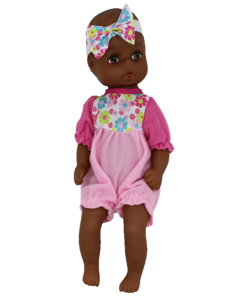 Baby's First by Nemcor Goldberger Doll Classic Softina Jumper African-American