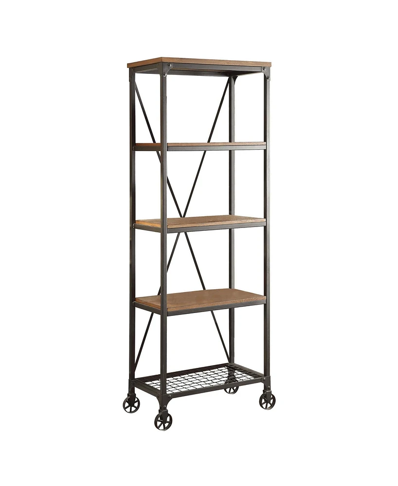 Thurmont 26"W Bookshelf - 2-Tone Finish