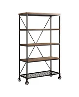 Thurmont 40"W Bookshelf - 2-Tone Finish