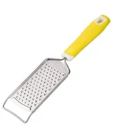 Zulay Kitchen Professional Stainless Steel Flat Handheld Cheese Grater