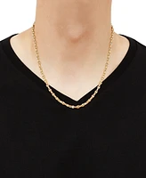 Italian Gold Mariner Link 20" Chain Necklace in 10k Gold