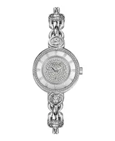 Versus Versace Women's Les Docks Petite 2 Hand Quartz Silver-Tone Stainless Steel Watch