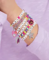 That Girl Lay Lay Express Yo Self Diy Nail Art Bracelets Kit Create 6 Bracelets, Make It Real, Nickelodeon, 209 Pieces, Coordinate Nails Bracelets For