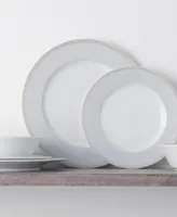 Noritake Linen Road Set of 4 Dinner Plates, Service For 4