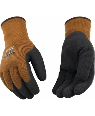 Kinco Frost Breaker Foam Form Fitting Thermal Latex Gripping Gloves, Mens Large