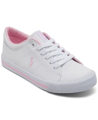 Polo Ralph Lauren Big Girls Elmwood Casual Sneakers from Finish Line