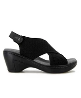 Jbu Women's Alyssa Wedge Sandals