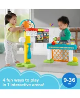 Laugh & Learn Sports Activity Center Toddler Learning, 4-in-1 Game