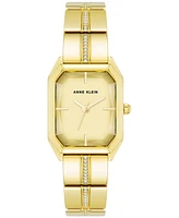 Anne Klein Women's Crystal Accent Bracelet Watch 23x32mm