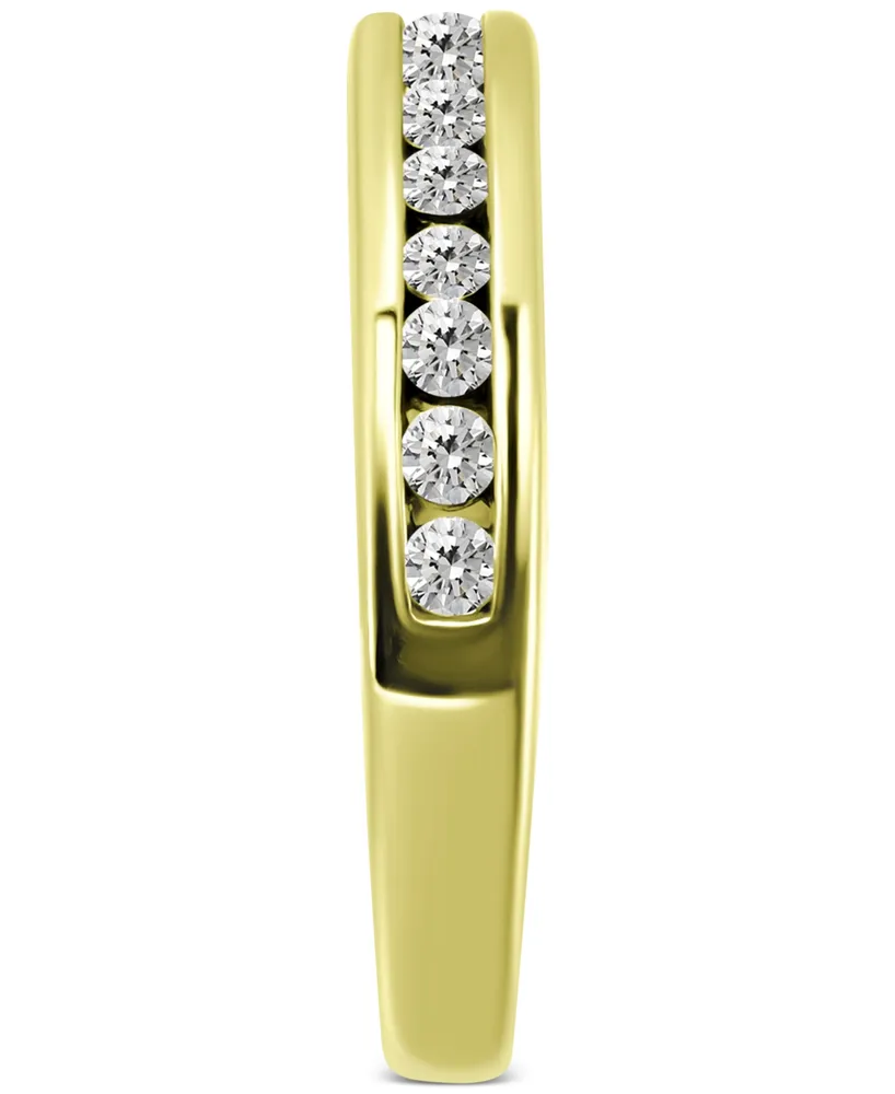 B. Brilliant Cubic Zirconia Channel-Set Toe Ring (1/5 ct. t.w.) in 18k Gold over Sterling Silver