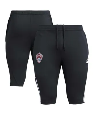 Men's adidas Black Colorado Rapids 2023 On-Field Training Aeroready Half Pants