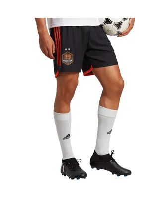 Men's adidas Black Houston Dynamo Fc Aeroready Authentic Shorts