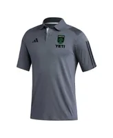 Men's adidas Gray Austin Fc 2023 On-Field Training Polo Shirt