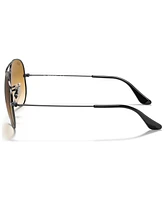 Ray-Ban Unisex Sunglasses, RB3025 Aviator Gradient