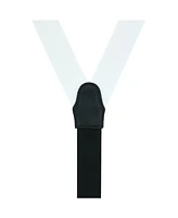 Trafalgar Men's The Monte Bello Interlocked Silk Formal Suspenders