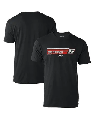 Men's Rfk Racing Heather Charcoal Brad Keselowski Hot Lap T-shirt