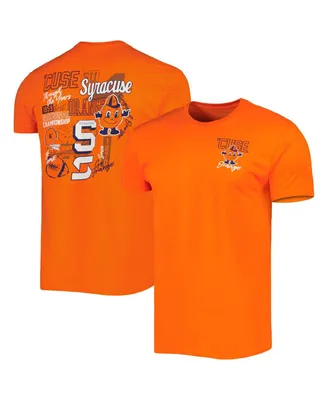 Men's Orange Syracuse Vintage-Like Through the Years Two-Hit T-shirt