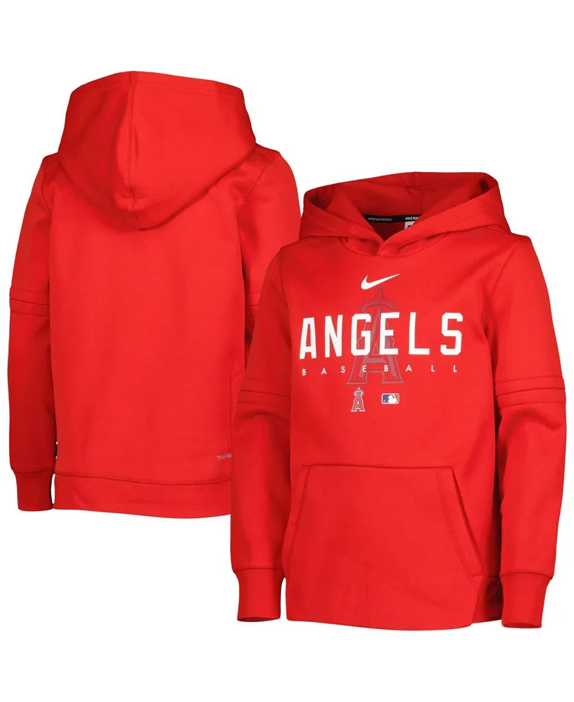 Nike Big Boys and Girls Los Angeles Dodgers Therma Fleece Hoodie - Macy's