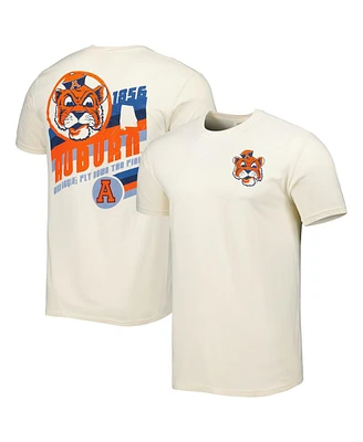 Men's Cream Auburn Tigers Vault Vintage-Like Comfort Color T-shirt