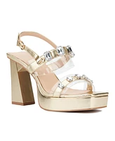 Fashion To Figure Women's Waverly Wide Width Heels Sandals