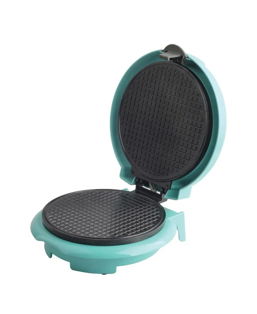 Bella Snowflake Blue Nonstick 4 Mini Waffle Maker - Macy's