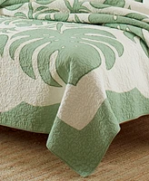 Tommy Bahama Home Molokai Embroidered Quilt