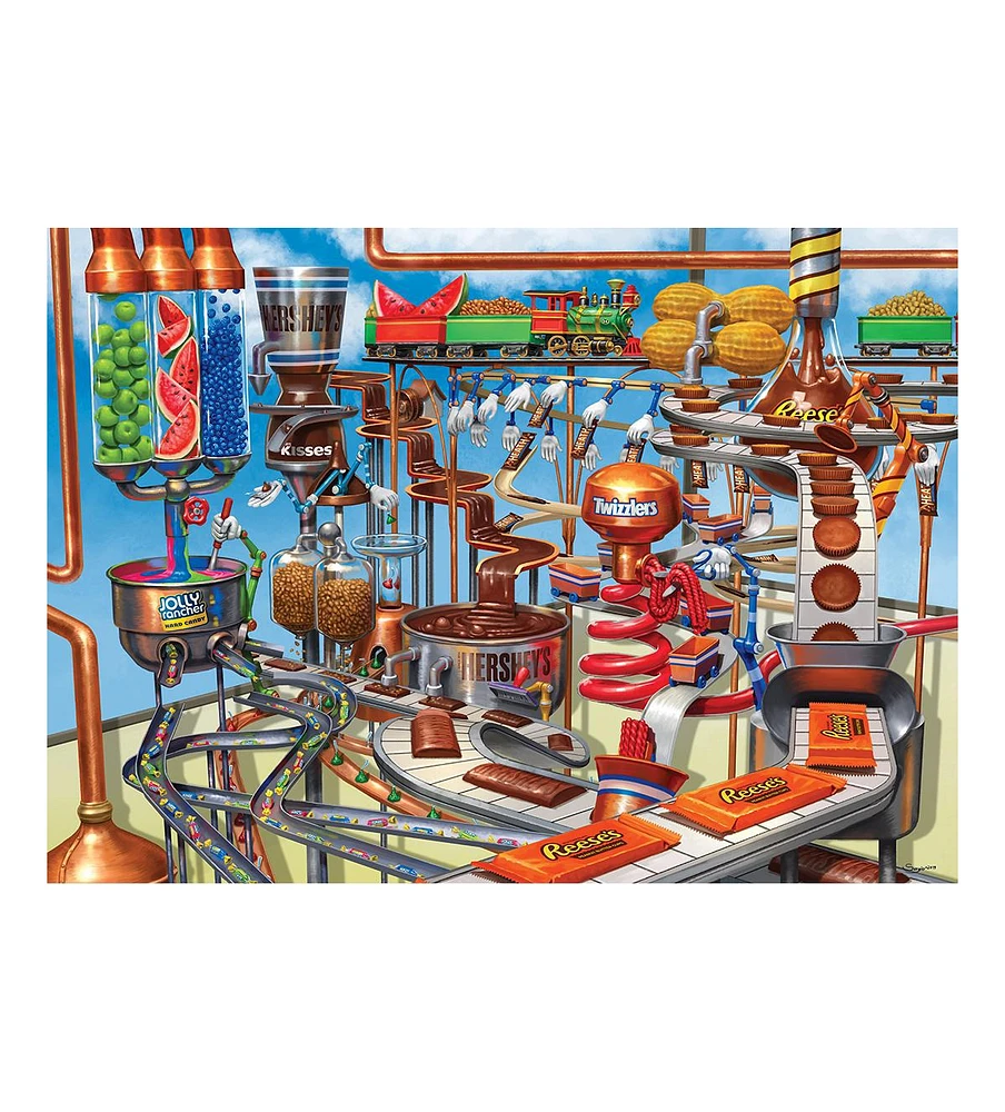 Masterpieces Hershey's Chocolate Factory - 1000 Piece Jigsaw Puzzle