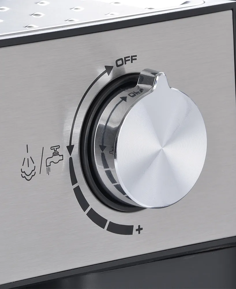 Tru 15-Bar Semi-Automatic Touch Screen Espresso Maker