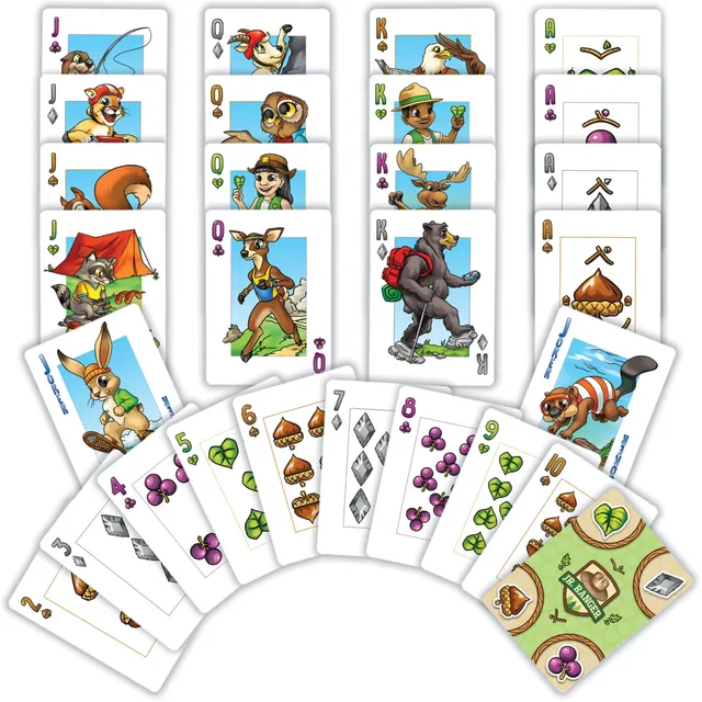 MasterPieces Kids Games - Jr Ranger - Dino Tracks Kids Card Game