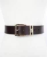 Michael Kors Women's Genuine Leather Logo Belt