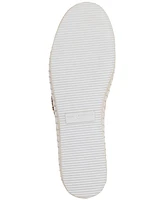 Karl Lagerfeld Paris Women's Michaela Embellished Slip-On Espadrille Flats