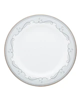 Noritake Satin Flourish 4 Piece Salad Plate Set, Service for 4