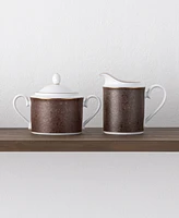 Noritake Tozan Sugar and Creamer, Set of 2