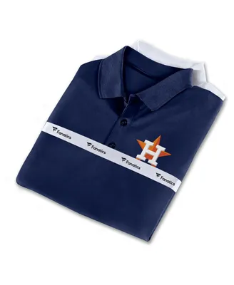 Men's Fanatics Navy, White Houston Astros Polo Shirt Combo Set