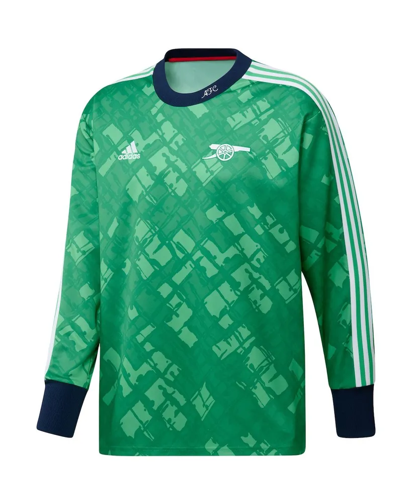 Men's adidas Green Arsenal 2023/24 Authentic Football Icon Goalkeeper Jersey