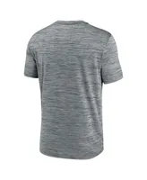 Men's Nike Heather Gray Chicago White Sox Authentic Collection Velocity Performance Practice T-shirt