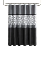 510 Design Donnell Embroidered Shower Curtain, 72" x