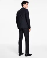 Calvin Klein Mens Slim Fit Wool Blend Stretch Suit Separates