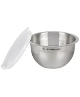Le Creuset Set of 3 Stainless Steel Mixing Bowls with Lids
